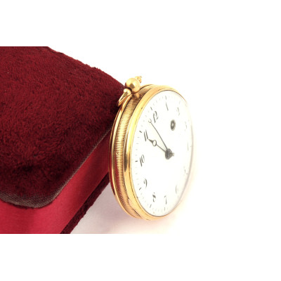 Zlaté kapesní hodinky špindlovky - kolem roku 1800