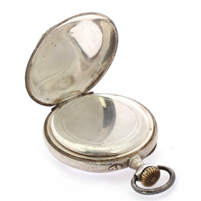 Stříbrné kapesní hodinky - Francie