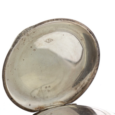 Stříbrné kapesní hodinky - Francie