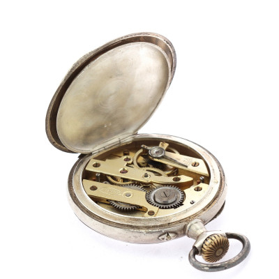 Stříbrné kapesní hodinky - Francie