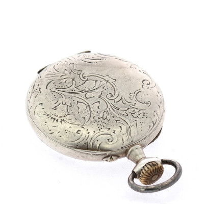 Stříbrné kapesní hodinky - Francie