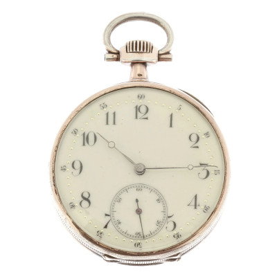 Silver pocket watch