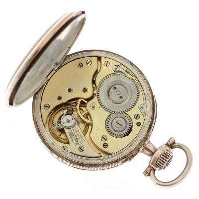 Stříbrné kapesní hodinky