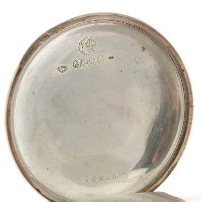 Stříbrné kapesní hodinky