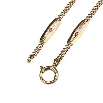 Rosegold necklace / watch chain - 39,5 cm