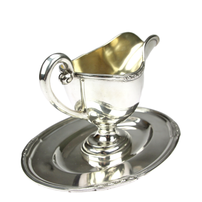 Rakousko-uherský stříbrný omáčník (994,45 g)