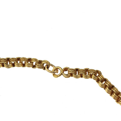 Austro-Hungarian gold chain - 148 cm