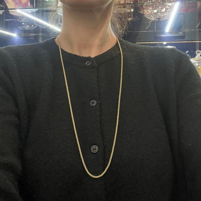 Gold chain – 57.5 cm