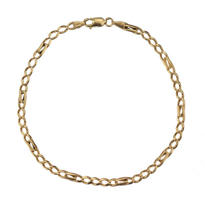Gold bracelet - 21.5 cm