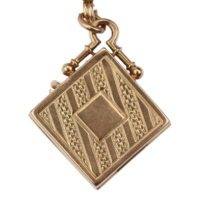 Rakousko-uherský šatlén s medailonem