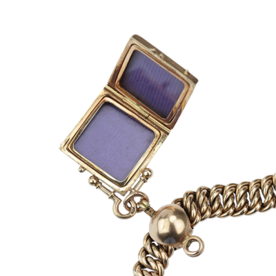 Rakousko-uherský šatlén s medailonem