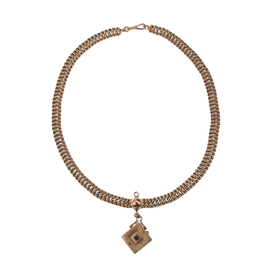 Rakousko-uherský šatlén s medailonem