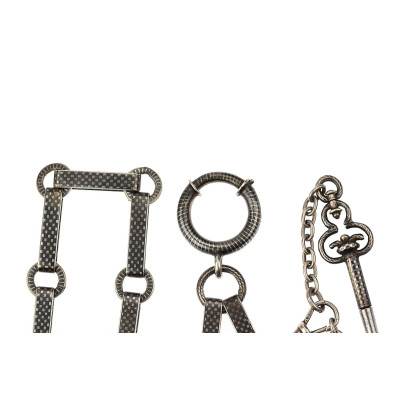 PRODÁNO - Stříbrný šatlén s tulou - Rakousko-Uhersko