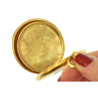 SOLD - Gold pocket watch - Longines