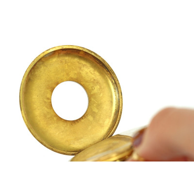 PRODÁNO - Zlaté kapesní hodinky mlynářky - Longines