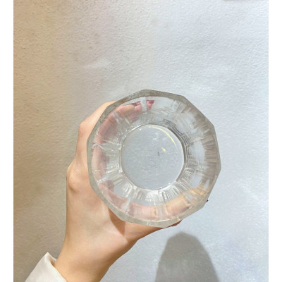 Sklenice s rytinou - biedermeier