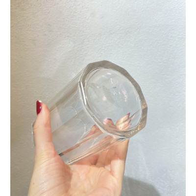 Sklenice s rytinou - biedermeier