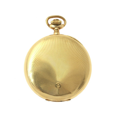 Triple-case gold pocket watch - Prima Watch Co.