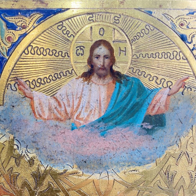 Icon with St. Paraskeva, St. John, St. Irene, and St. Panteleimon