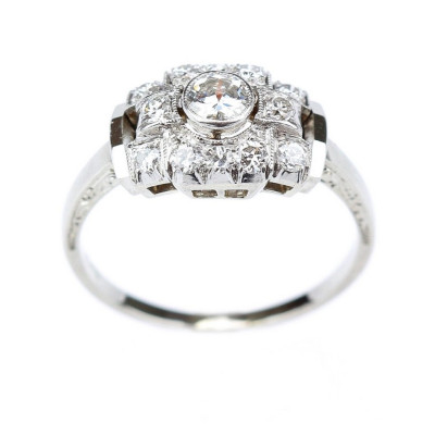 SOLD - Art deco diamond ring