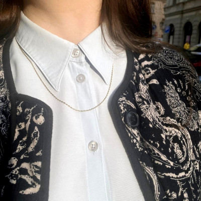 Gold chain - 55 cm
