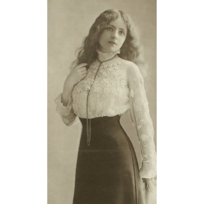 Long gold curb chain with a slider – 114 cm