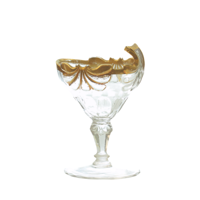 Glass sweetmeat dish - Silesia, 2nd half of the 18th century