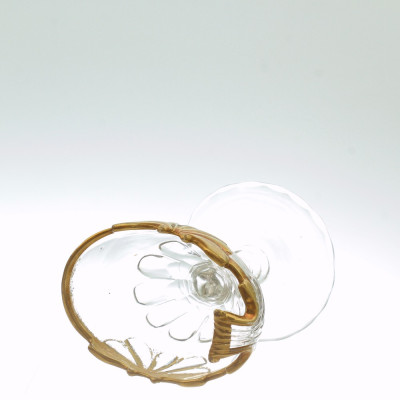 Glass sweetmeat dish - Silesia, 2nd half of the 18th century