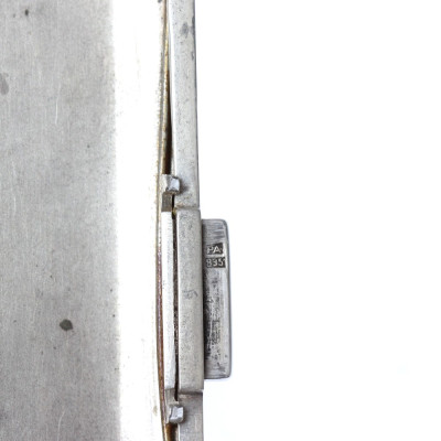 Silver Czechoslovak cigarette case