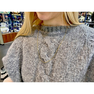 Gold chain - 58 cm