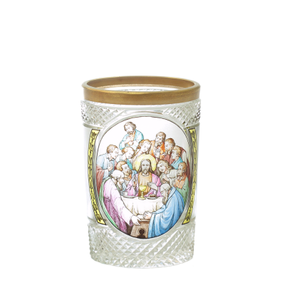 Glass with religious theme - historicism