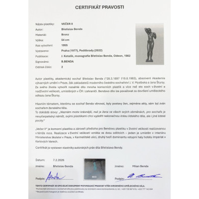 Večer II - Břetislav Benda