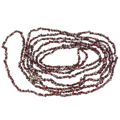 Granátová šňůra - 183 cm