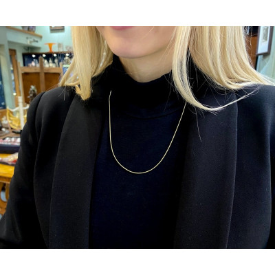 Gold chain - 54 cm