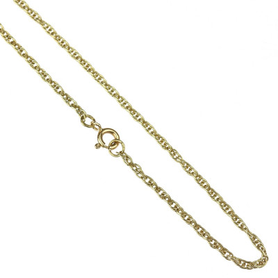 Gold chain bracelet - 21,5 cm