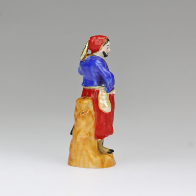 Porcelánová soška - Turecký voják