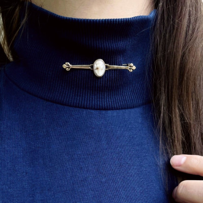 Brooch with cameo – early 20th century