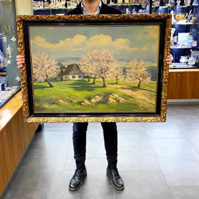 Alfréd Licht – Spring Landscape