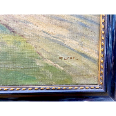 Alfréd Licht – Spring Landscape