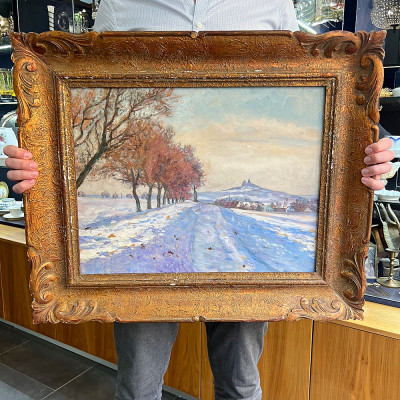 PRODÁNO - František Kaván - Trosky v zimě