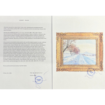 PRODÁNO - František Kaván - Trosky v zimě