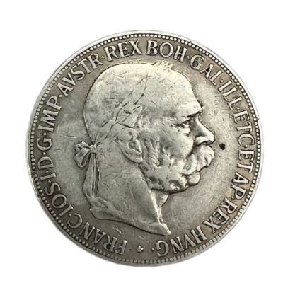 Silver coin - 5 Corona Francis Joseph I., 1900