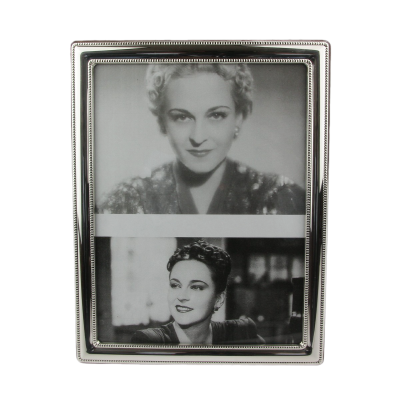 Silver photo frame - medium