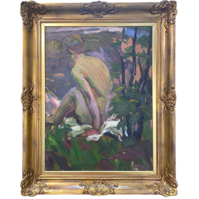 Jan Autengruber - Akt u vodní hladiny