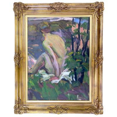 Jan Autengruber - Akt u vodní hladiny