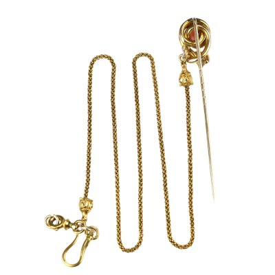 Jehlice s řetízkem - 2. polovina 19. století