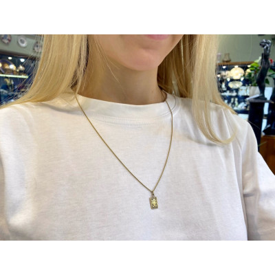 Zlatý přívěsek  se znamením zvěrokruhu - rak