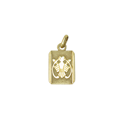 Gold pendant with zodiac sign - Cancer