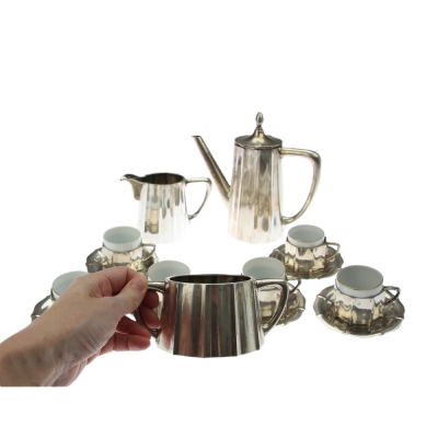 Art Deco Silver Coffee Set