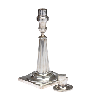 Silver candlestick – 2nd half of the 19th century